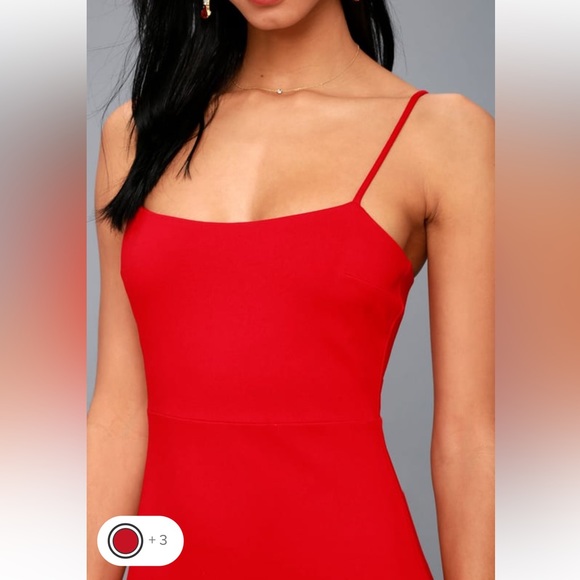 LULUS SPOONFUL OF SASS RED BODYCON MINI DRESS - Picture 4 of 6